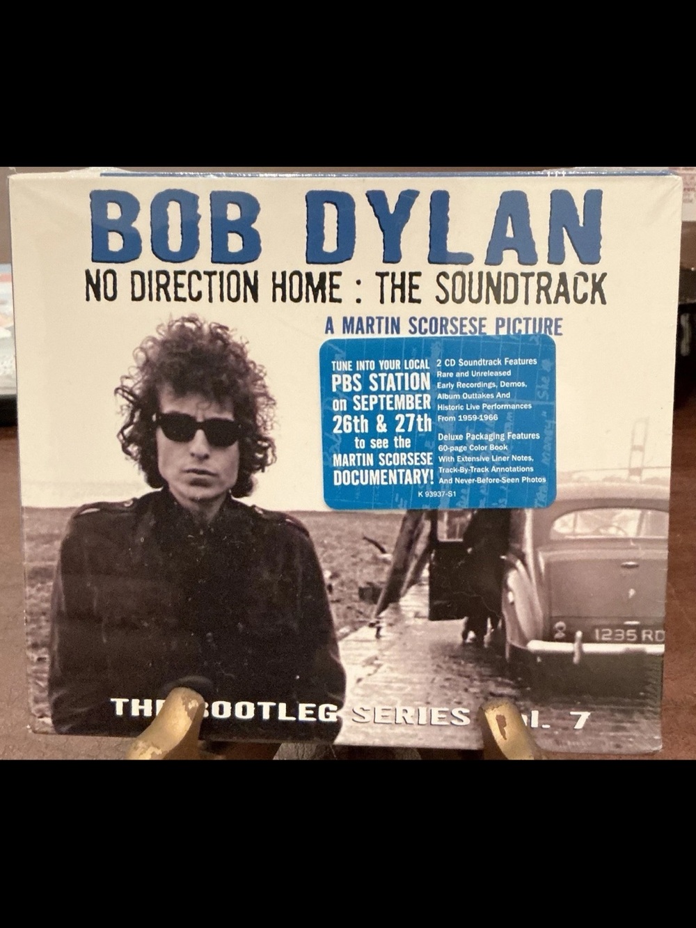 NEW, SEALED BOB DYLAN "NO DIRECTION HOME" SOUNDTRACK  2-CD's  w/BOOK, VOL 7